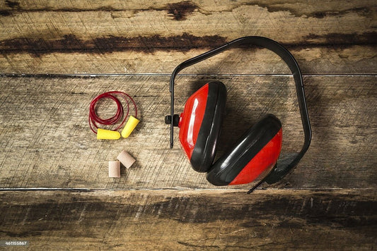 Earmuff and earplug