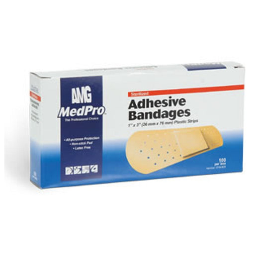 MedPro Plastic Strips, Box of 100