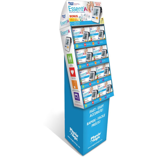 Physio Logic EssentiA+ Blood Pressure Monitor, Displays
