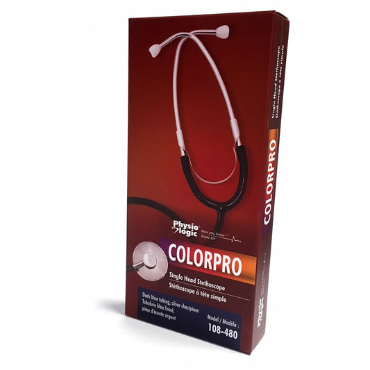 Physio Logic ColorPro Stethoscope, Single Head