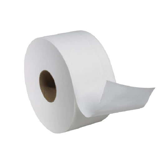 Tork® Mini Jumbo Bath Toilet Tissue Roll, Perforated, 2-Ply, 11020602