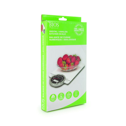 Professional Digital - Analog Kitchen Scale
