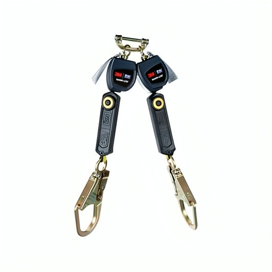 3M™ DBI-SALA® Nano-Lok™ Personal Self-Retracting Lifeline 3101286, Twin-leg, Web, 6 ft. (1.8m), 1 EA