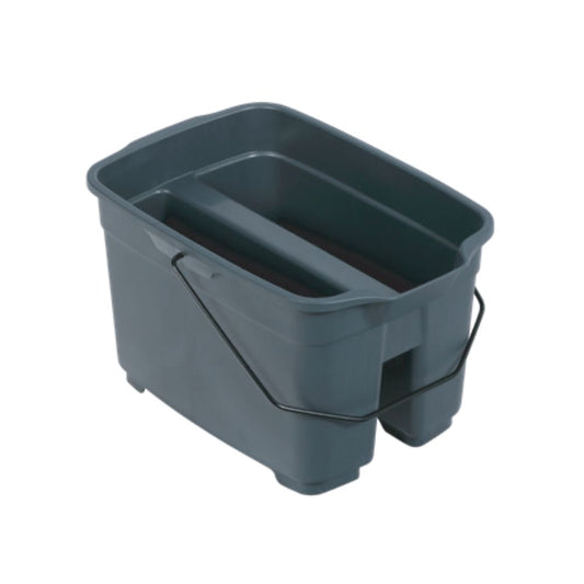 18L, VICBAY VBMB218A 2POCKET BUCKET, GRAY - Bundle of 5