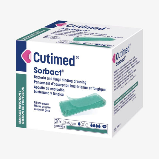 Cutimed Sorbact Ribbon - Antimicrobial Sterile Dressing Ribbon