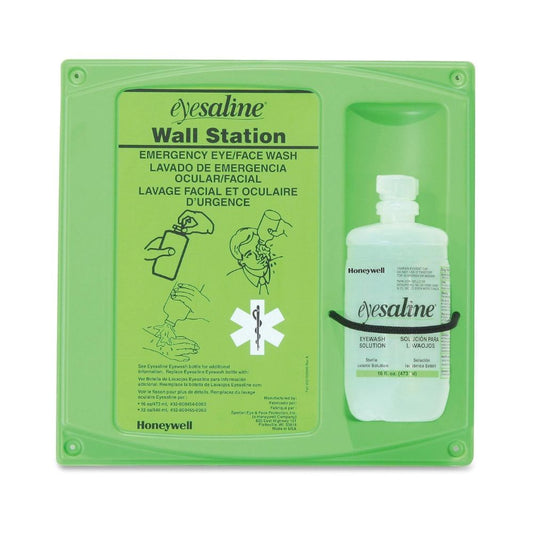 Saline Eye Wash - Wall Station