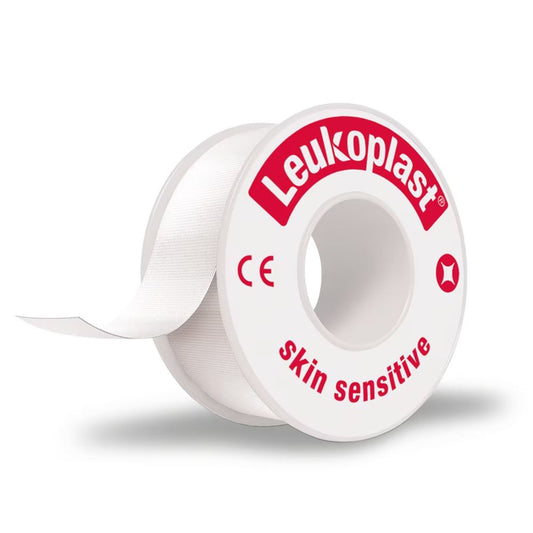 Leukoplast Skin Sensitive Plastic Tape Roll