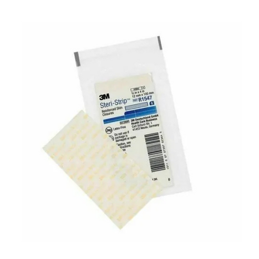 3M™ Steri-Strip™ Reinforced Adhesive Skin Closures R1547, 12 mm x 100 mm