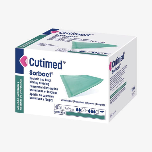 Cutimed® Sorbact Pad® - Antimicrobial Sterile Dressing Pad