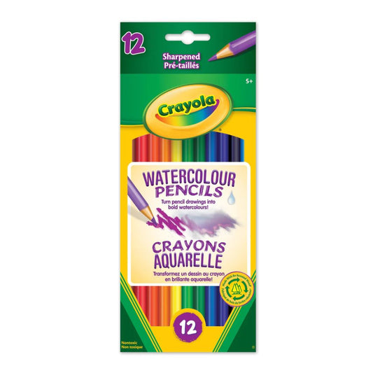 Crayola 12 Count Watercolour Pencils - Case of 12 Boxes