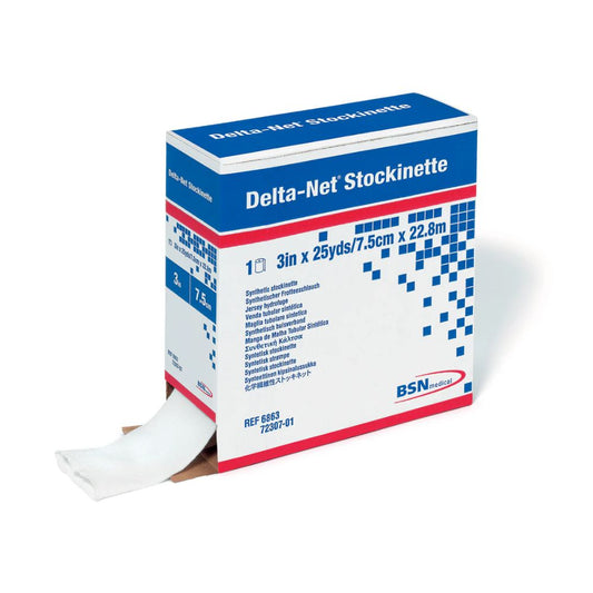 Delta-Net - White Synthetic Stockinette Roll