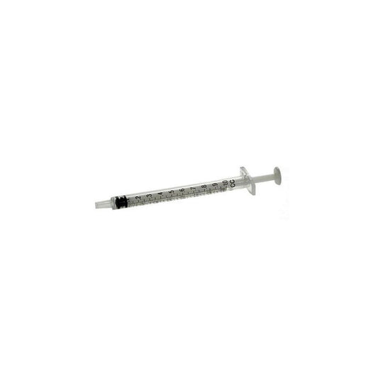 1cc Tuberculin Syringe with Removable Needle – 27G x 1/2"