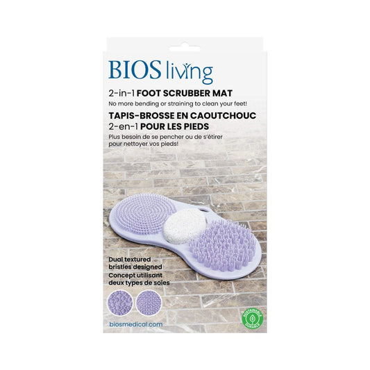 BIOS Living 2-in-1 Foot Scrubber Mat