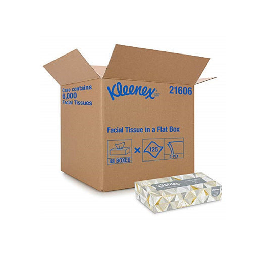 Kleenex® Professional Facial Tissue, 2-Ply, White - (21606)
