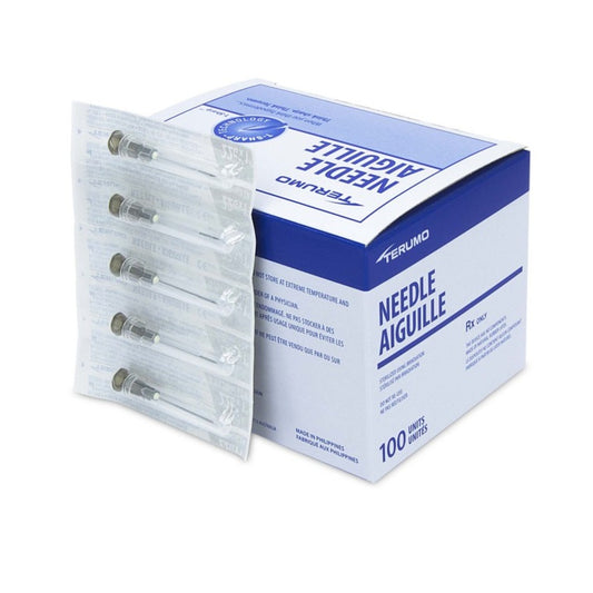 Terumo™ Hypodermic Needles, 22G X 1", Thin Wall