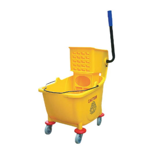 24L, VICBAY VBMB24SY MOP BUCKET, YELLOW SIDE PRESS