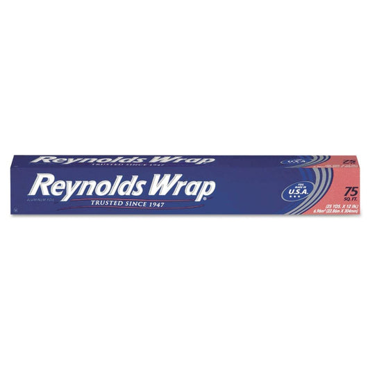 Standard Aluminum Foil Wrap, 18" X 500 Ft, Silver 614