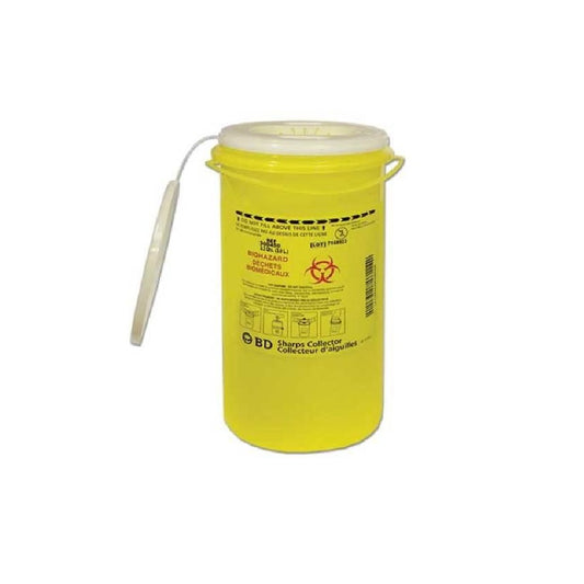 BD Multiuse Nestable Sharps Collector – 3.1 L