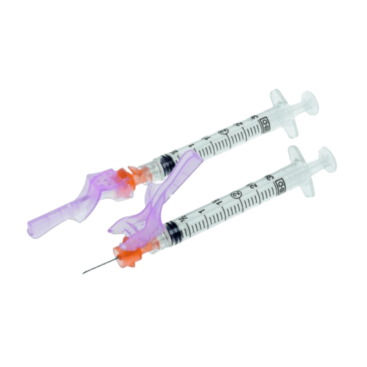 BD® Eclipse™ Safety Needle, 25G x 1 in.- Box of 100