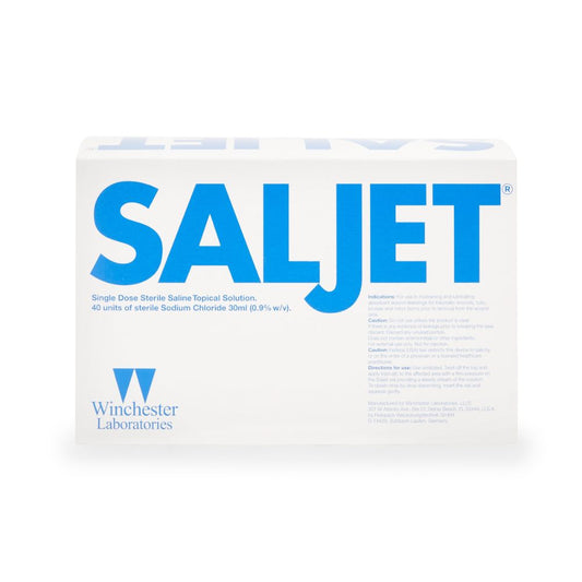 30 mL Saljet Topical Sterile Saline Solution - Box of 20