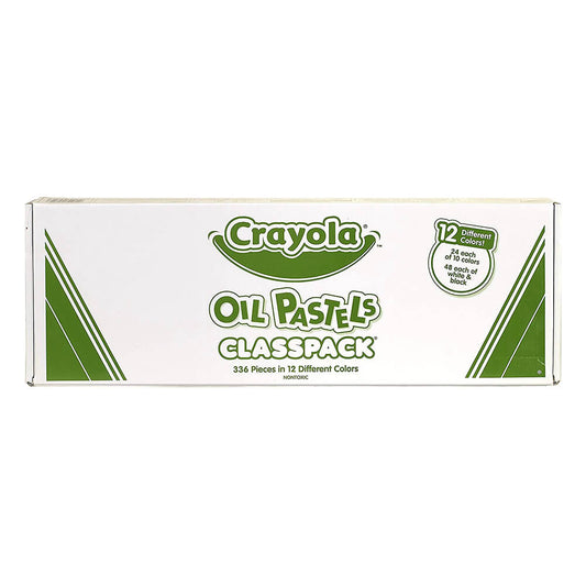 Crayola Oil Pastels - 336 Count - 12 Colours