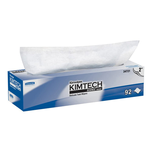 Kimtech Safety Kaydry® EX-L Low Lint Wiper, 2-Ply, 15 Packs, 90 Sheets, 34721