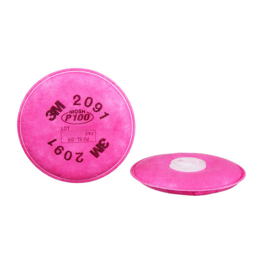 3M Particulate Filter 2091, P100, 1 pair/pack