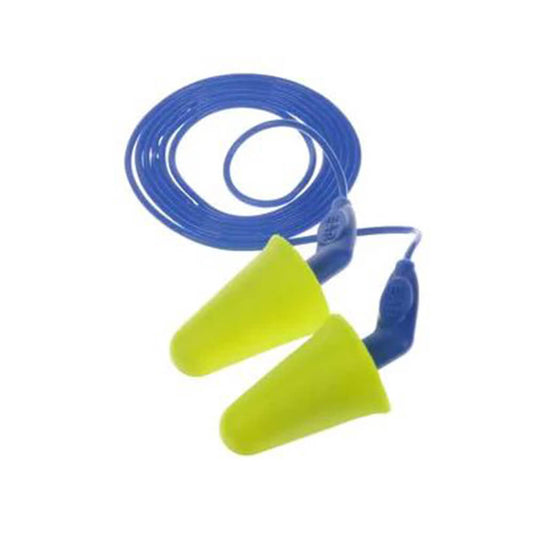 3M™ E-A-R™ Push-Ins Earplugs, Yellow/Blue, Corded -318-4001 - 2000 Per Box