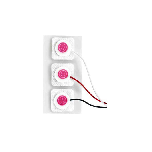 Red Dot™ Neonatal Monitoring Electrode, Neonatal, 0.9" x 0.9" - Case of 100 Packs