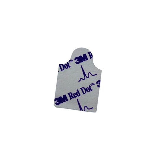 Red Dot™ Resting EKG Electrode, 1.2" x 0.8" - Adult