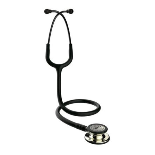 Littmann® Classic III™ Stethoscope, Champagne Chestpiece, 27" Tube - Black