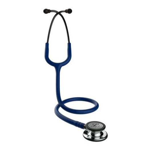 Littmann® Classic III™ Stethoscope, Mirror Chestpiece, 27" Tube - Navy Blue
