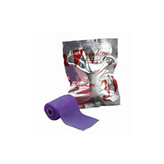 Scotchcast™ Plus Casting Tape, 5 cm x 3.6 m, Purple - Box of 10 Rolls
