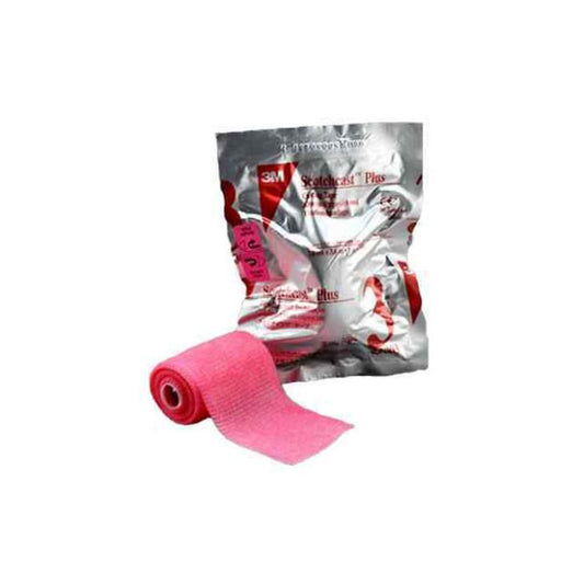 3M™ Medipore™ H Surgical Tape – Soft Cloth, 8" x 10 yd, Bright Pink - Box of 10 Rolls