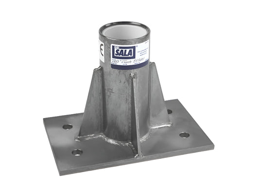3M™ DBI-SALA® Advanced Center Mount Sleeve Davit Base, Silver, 8516563