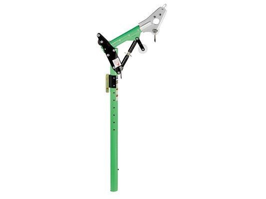 3M™ DBI-SALA® Advanced One-Piece Adjustable Offset Davit Mast, Green, Silver