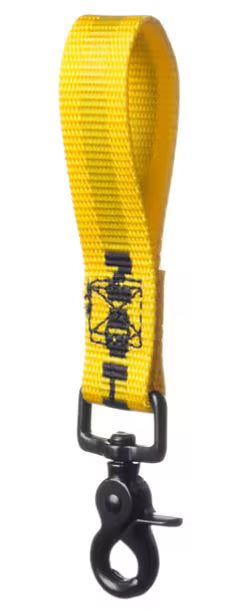 3M™ DBI-SALA® Belt Loop, 1500118, with trigger attachment, yellow, 4 in x 1 in (10 cm x 2.5 cm) - Pack of 10