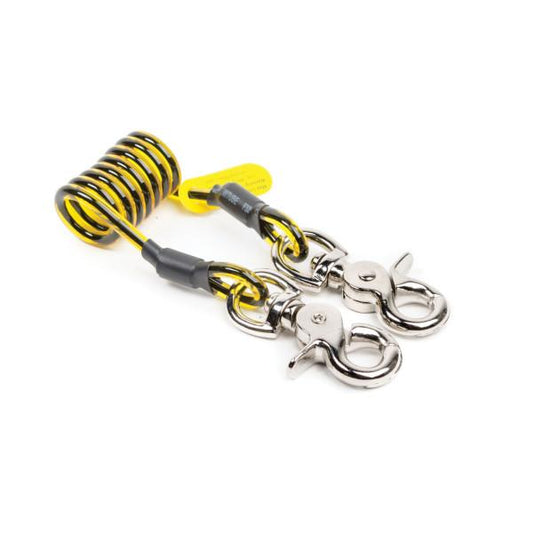 3M™ DBI-SALA® Clip2Clip Coil Tether, 1500059, black, yellow