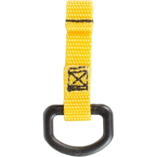 3M™ DBI-SALA® D-Ring Attachment non-conductive, yellow, 0.5 in x 2.25 in (1.2 cm x 5.71 cm)
