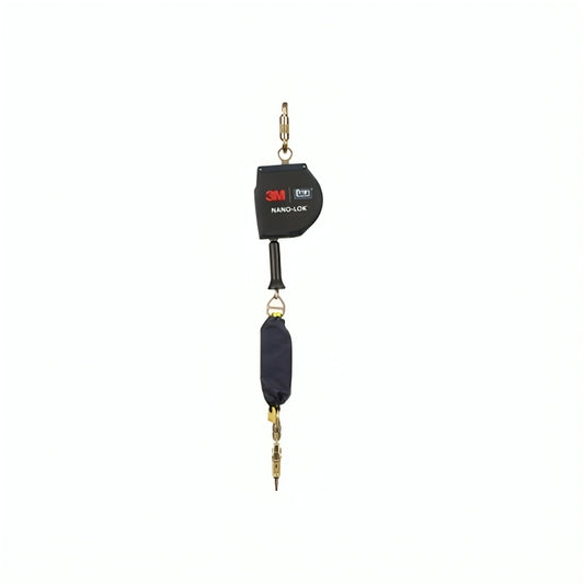 3M™ DBI-SALA® Nano-Lok™ Extended Length Self-Retracting Lifeline, 4.5 m Galvanized Steel Cable 3501696, 1 EA
