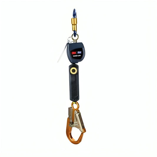 3M™ DBI-SALA® Nano-Lok™ Personal Self-Retracting Lifeline 3101247, Single-leg, Web, 6 ft. (1.8m), 1 EA