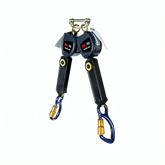 3M™ DBI-SALA® Nano-Lok™ Personal Self-Retracting Lifeline 3101289, Twin-leg, Web, 6 ft. (1.8m), 1 EA, 1