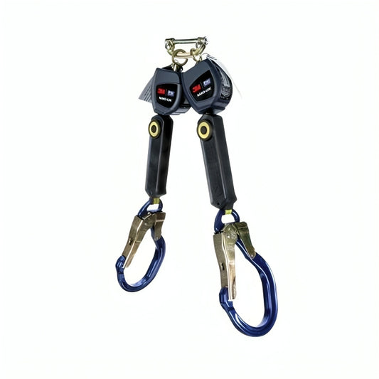 3M™ DBI-SALA® Nano-Lok™ Personal Self-Retracting Lifeline 3101313, Twin-leg, Web, 6 ft. (1.8m), 1 EA, 1