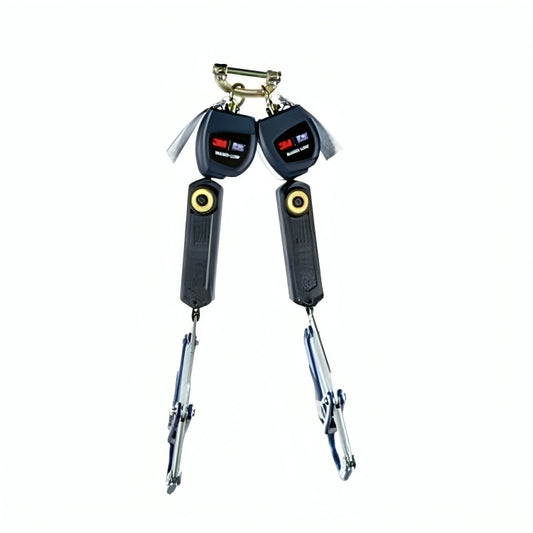 3M™ DBI-SALA® Nano-Lok™ Personal Self-Retracting Lifeline 3101668, Twin-leg, Web, 6 ft. (1.8m), 1 EA