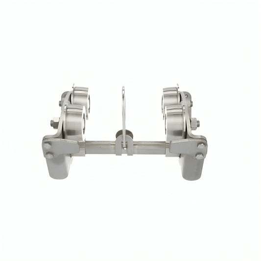 3M™ DBI-SALA® Rollgliss™ I-Beam Trolley, 2103147, Stainless Steel, 11.6 in x 8.8 in x 8.4 in (29 cm x 22.3 cm x 21.3 cm)