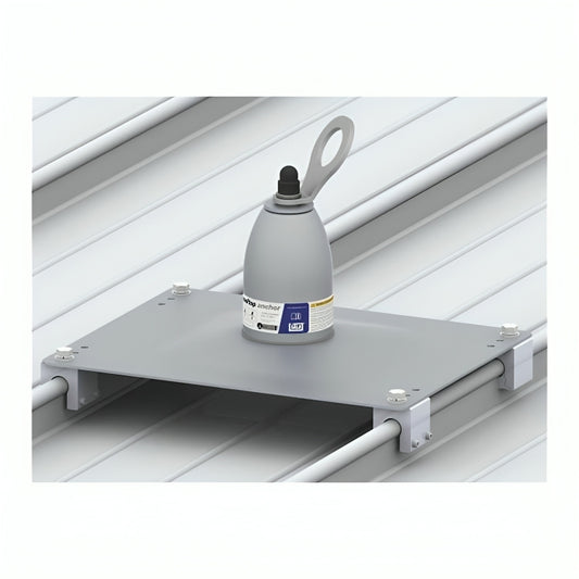 3M™ DBI-SALA® Roof Top Anchor, 2100138, Silver, 13.8 in x 17.3 in x 9 in (35 cm x 44 cm x 23 cm)