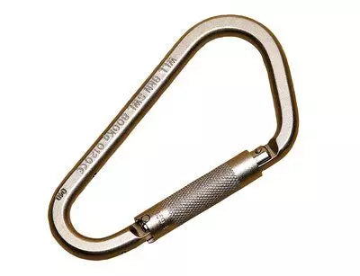 3M™ DBI-SALA® Saflok™ Carabiner, 2000300, yellow zinc, 2 in (51 mm)