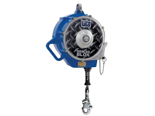 3M™ DBI-SALA® Sealed-Blok™ Self Retracting Lifeline, Retrieval/Bracket, Stainless Steel Cable, 3400988, 130 ft (39 m)