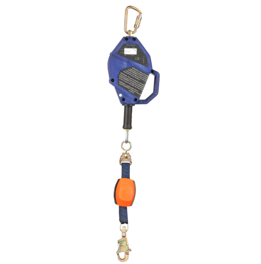 3M™ DBI-SALA® Smart Lock Leading Edge Self-Retracting Lifeline – Galvanized Cable 3503802, blue, 20 ft (6.1 m)