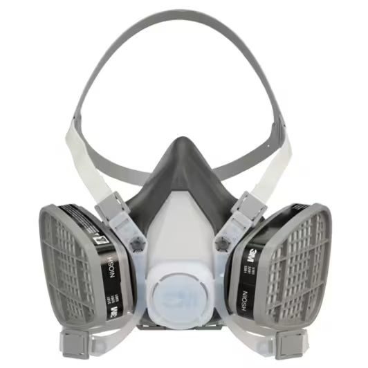 3M™ Dual Cartridge Respirator Assembly, 52P71, P95/organic vapour, medium
